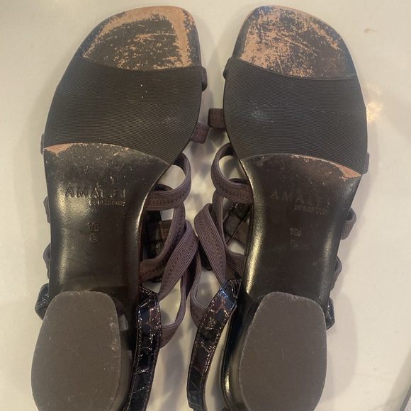 Amalfi by Rangoni dark brown shoe women’s 10B - Picture 4 of 5